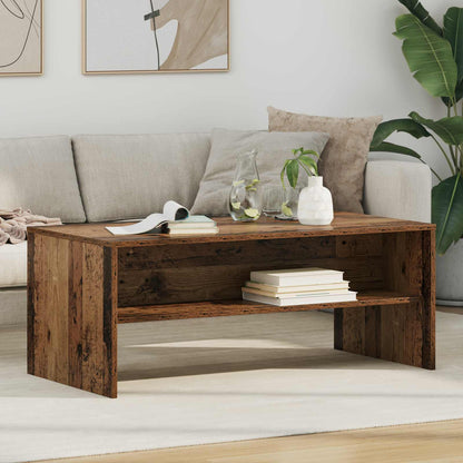Couchtisch Altholz 100 x 50 x 40 cm Holzwerkstoff