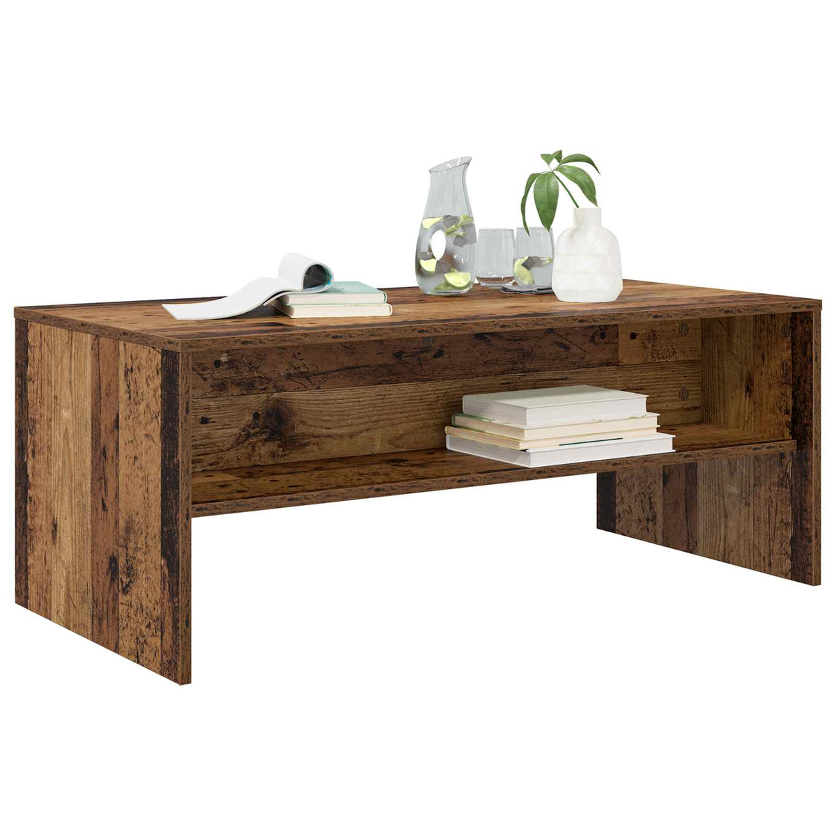 Couchtisch Altholz 100 x 50 x 40 cm Holzwerkstoff