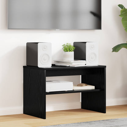 TV-Schränk 60 x 35 x 40 cm Schwarz Eichen-Optik Holzwerkstoff