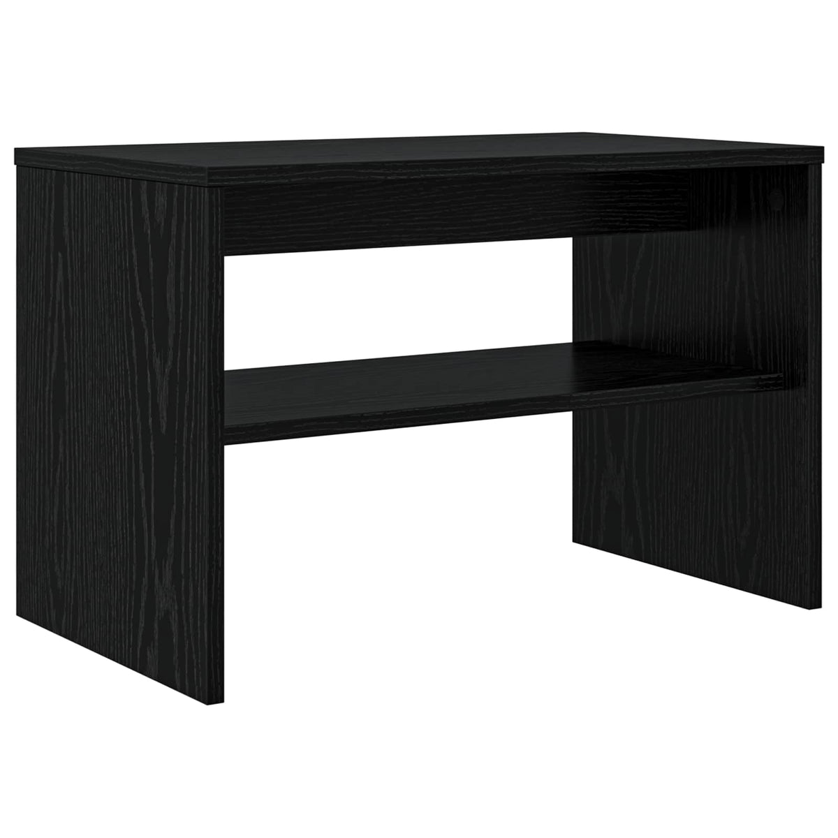TV-Schränk 60 x 35 x 40 cm Schwarz Eichen-Optik Holzwerkstoff