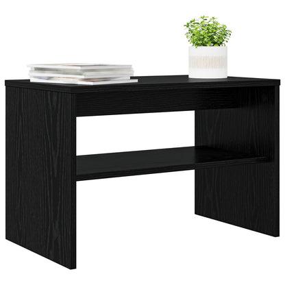 TV-Schränk 60 x 35 x 40 cm Schwarz Eichen-Optik Holzwerkstoff