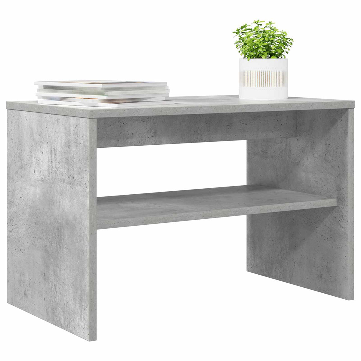 TV-Schränk 60 x 35 x 40 cm Beton Grau Holzwerkstoff