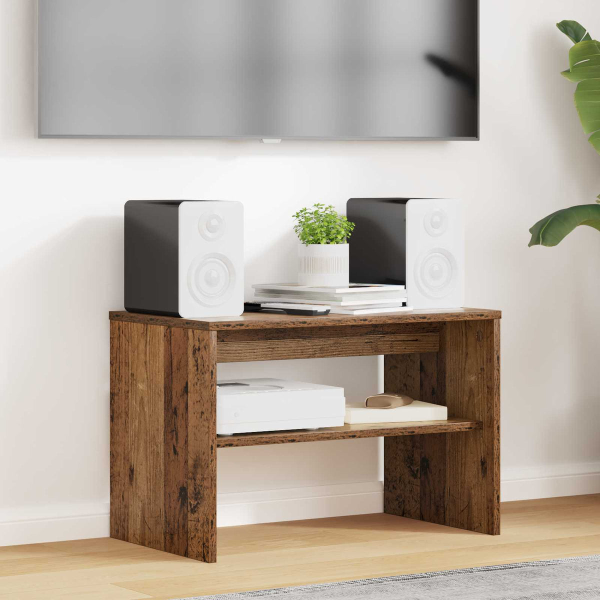 TV-Schränk 60 x 35 x 40 cm Altholz Holzwerkstoff
