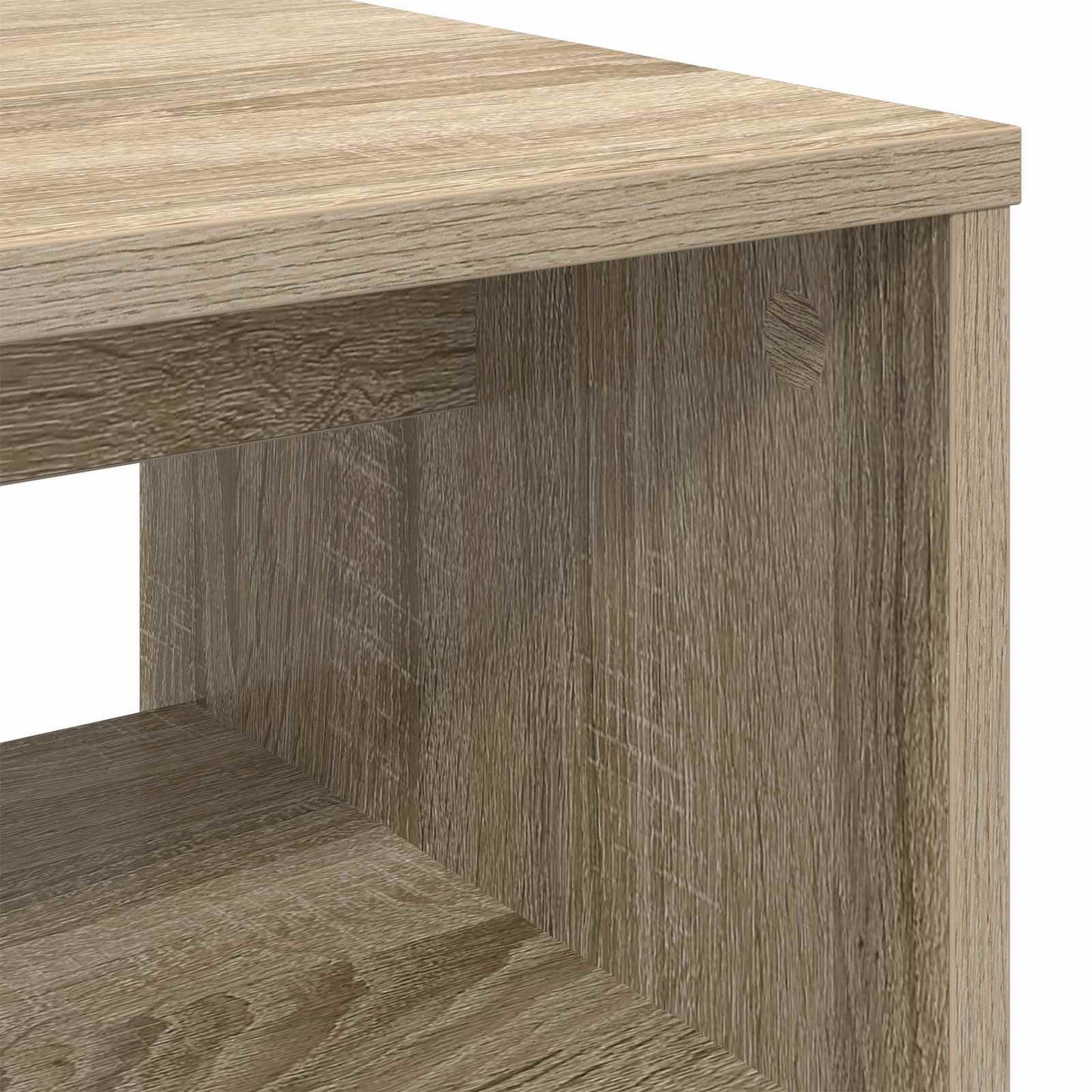 TV-Schränk 80 x 35 x 40 cm Sonoma-Eiche Holzwerkstoff