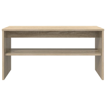 TV-Schränk 80 x 35 x 40 cm Sonoma-Eiche Holzwerkstoff
