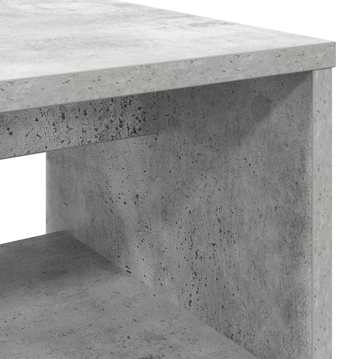 TV-Schränk 80 x 35 x 40 cm Beton Grau Holzwerkstoff