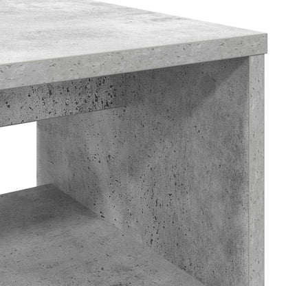 TV-Schränk 80 x 35 x 40 cm Beton Grau Holzwerkstoff