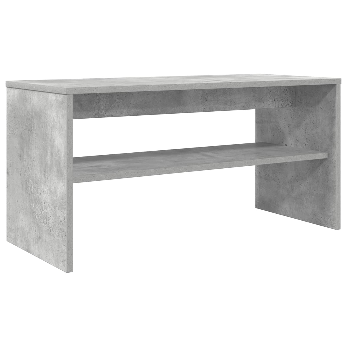 TV-Schränk 80 x 35 x 40 cm Beton Grau Holzwerkstoff