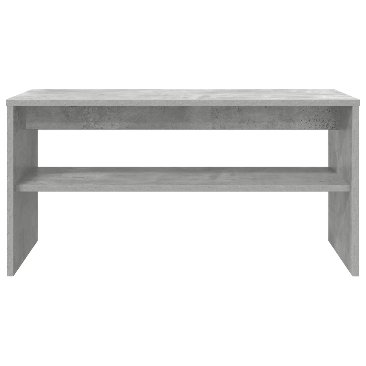 TV-Schränk 80 x 35 x 40 cm Beton Grau Holzwerkstoff