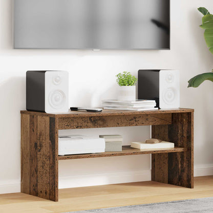 TV-Schränk 80 x 35 x 40 cm Altholz Holzwerkstoff