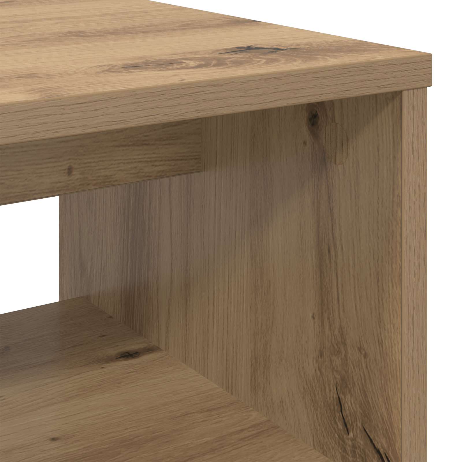 TV-Schränk 80 x 35 x 40 cm Artisan-Eiche Holzwerkstoff