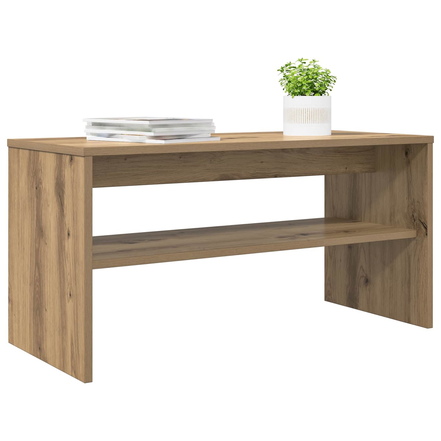TV-Schränk 80 x 35 x 40 cm Artisan-Eiche Holzwerkstoff