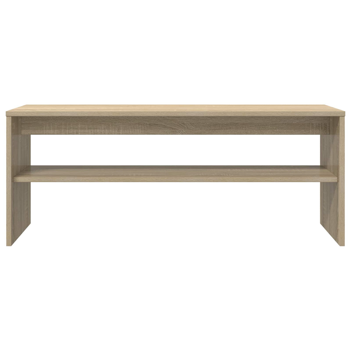 TV-Schränk 100 x 35 x 40 cm Sonoma-Eiche Holzwerkstoff
