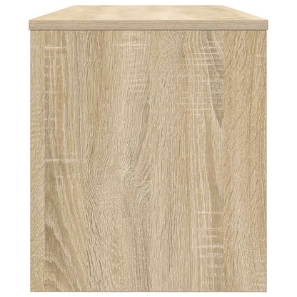 TV-Schränk 100 x 35 x 40 cm Sonoma-Eiche Holzwerkstoff