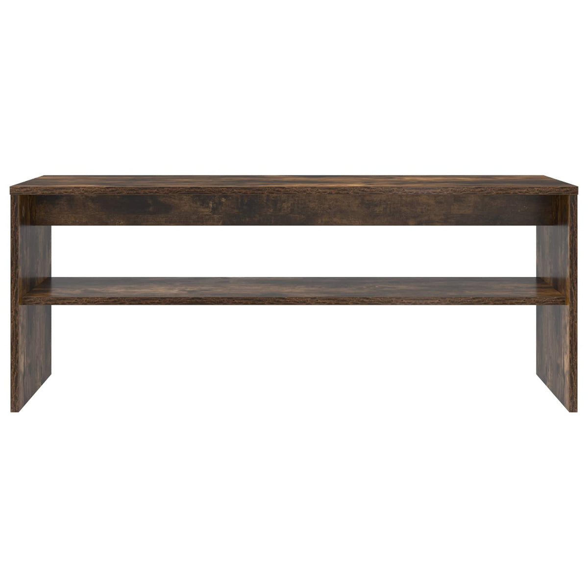 TV-Schränk 100 x 35 x 40 cm Räuchereiche Holzwerkstoff