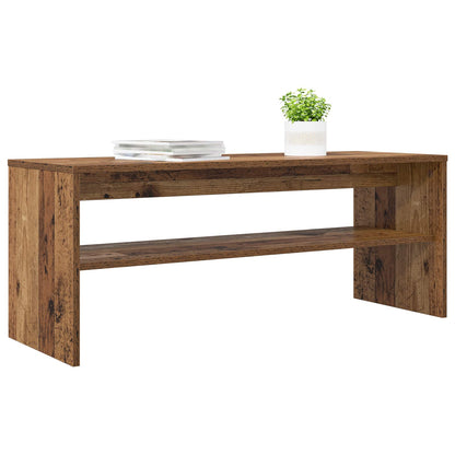 TV-Schränk 100 x 35 x 40 cm Altholz Holzwerkstoff