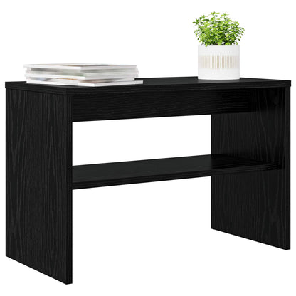 TV-Schränk 60 x 30 x 40 cm Schwarz Eichen-Optik Holzwerkstoff