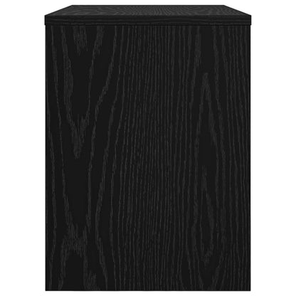 TV-Schränk 60 x 30 x 40 cm Schwarz Eichen-Optik Holzwerkstoff