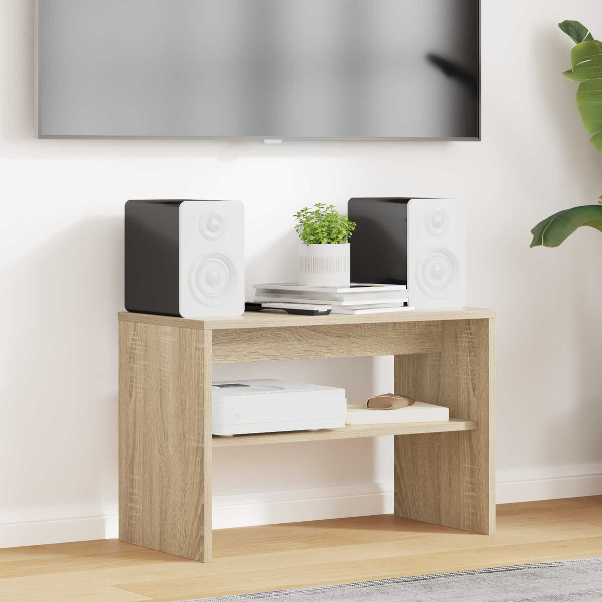 TV-Schränk 60 x 30 x 40 cm Sonoma-Eiche Holzwerkstoff