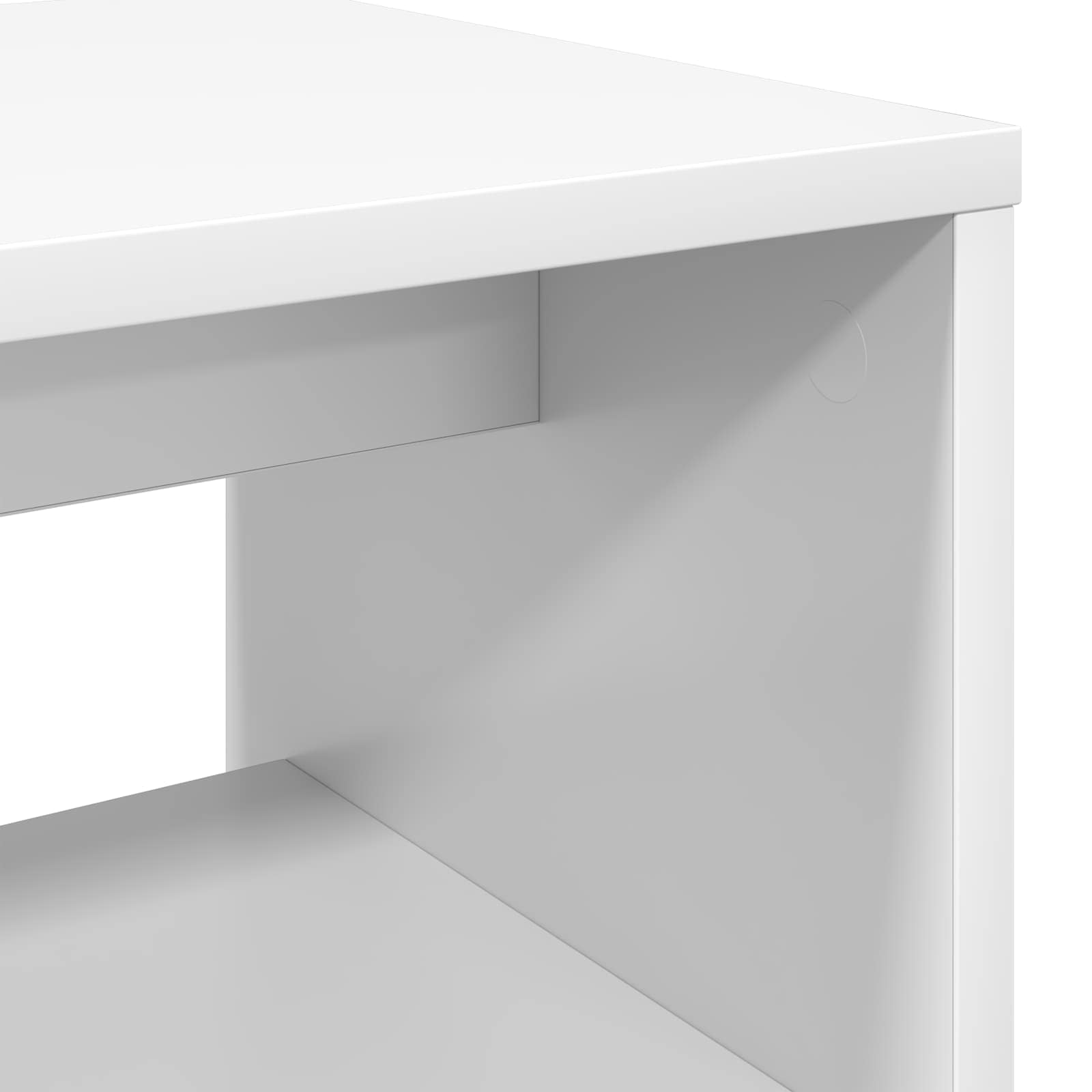 TV-Schränk 80 x 30 x 40 cm Weiß Holzwerkstoff