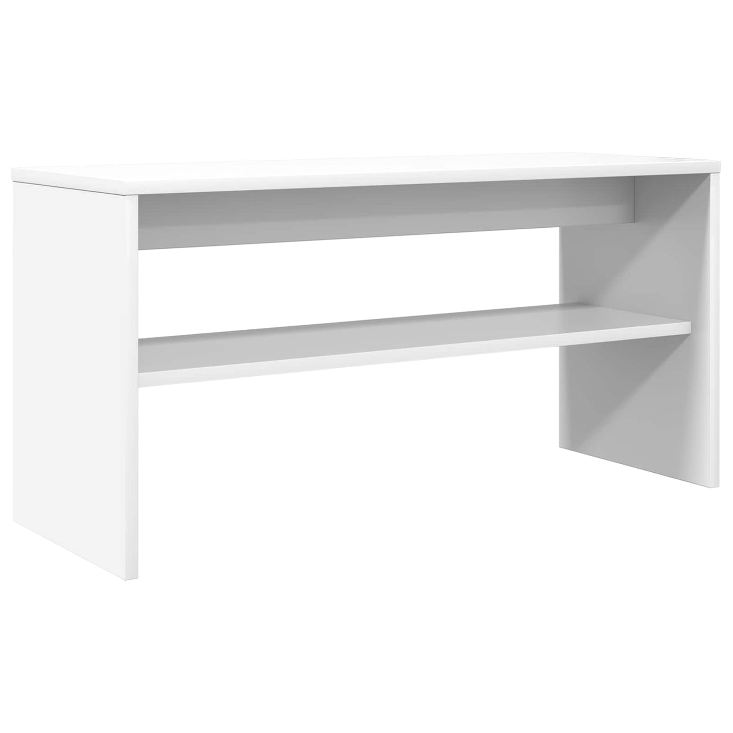 TV-Schränk 80 x 30 x 40 cm Weiß Holzwerkstoff