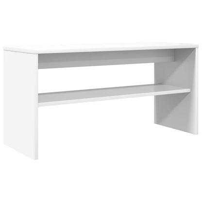 TV-Schränk 80 x 30 x 40 cm Weiß Holzwerkstoff