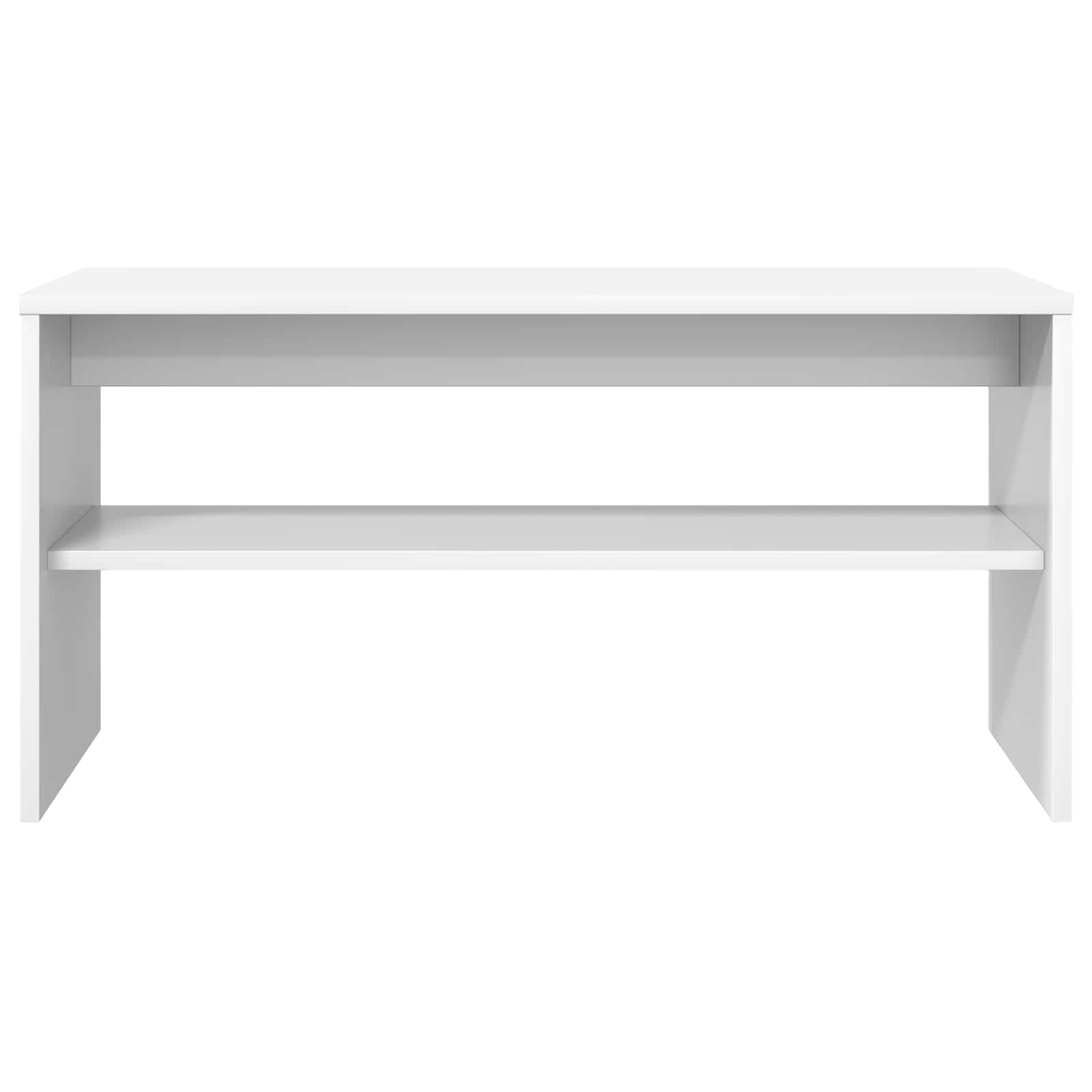 TV-Schränk 80 x 30 x 40 cm Weiß Holzwerkstoff