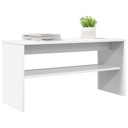 TV-Schränk 80 x 30 x 40 cm Weiß Holzwerkstoff