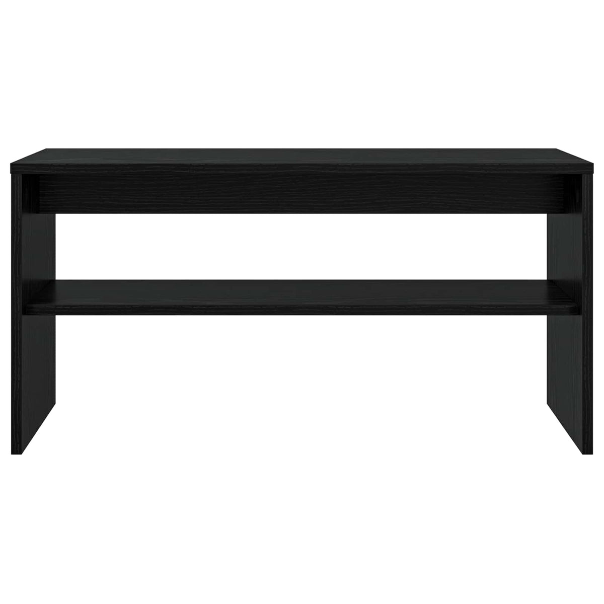 TV-Schränk 80 x 30 x 40 cm Schwarz Eichen-Optik Holzwerkstoff