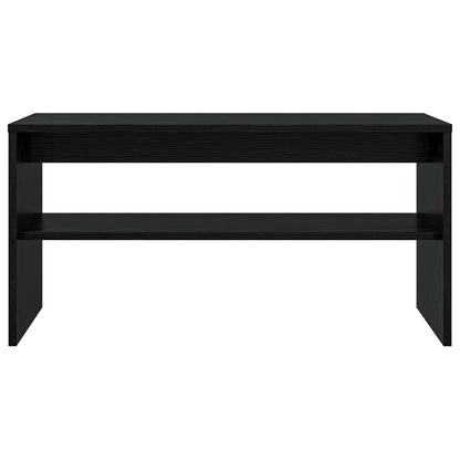 TV-Schränk 80 x 30 x 40 cm Schwarz Eichen-Optik Holzwerkstoff