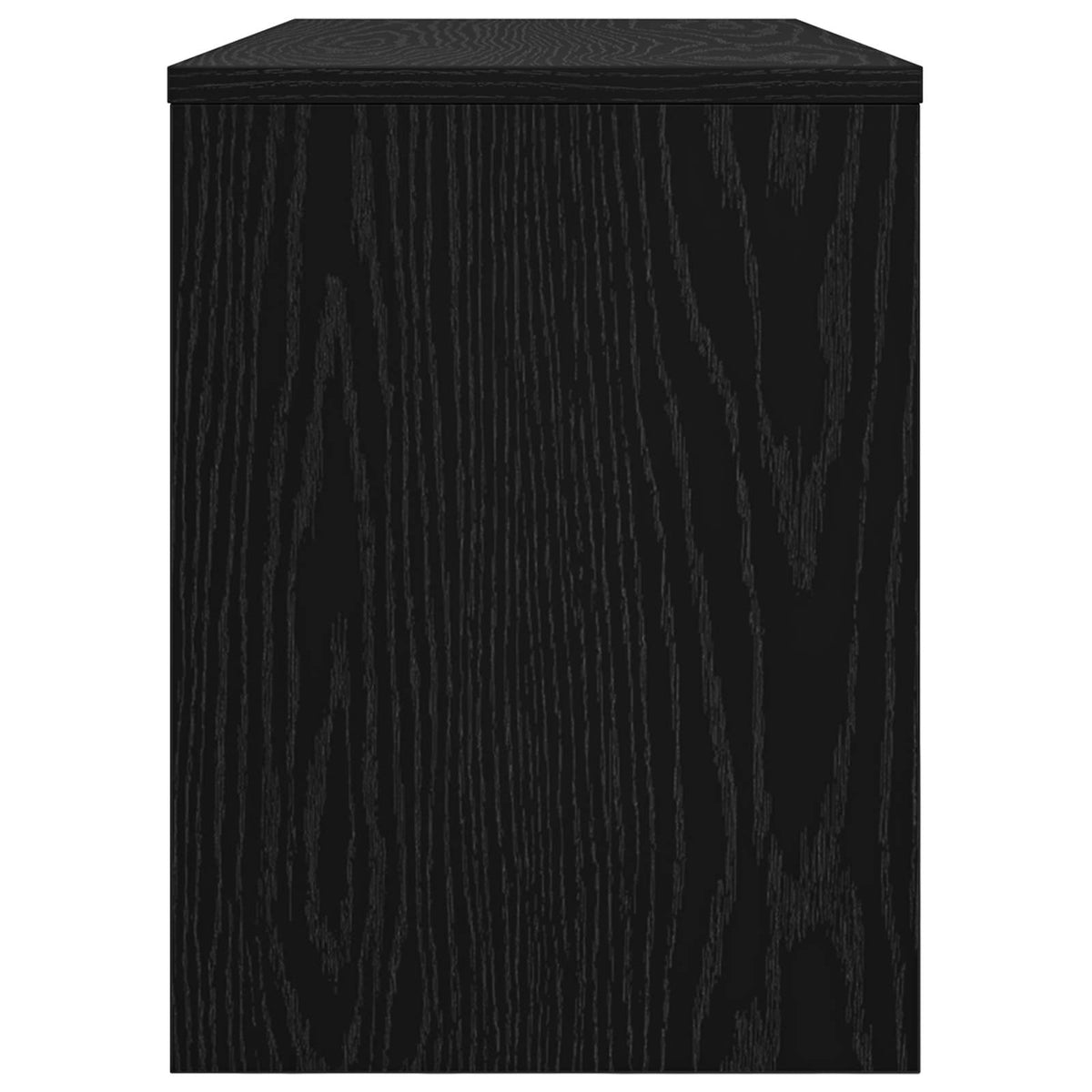 TV-Schränk 80 x 30 x 40 cm Schwarz Eichen-Optik Holzwerkstoff