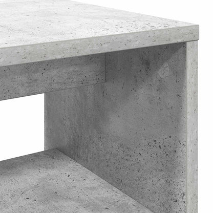 TV-Schränk 80 x 30 x 40 cm Beton Grau Holzwerkstoff