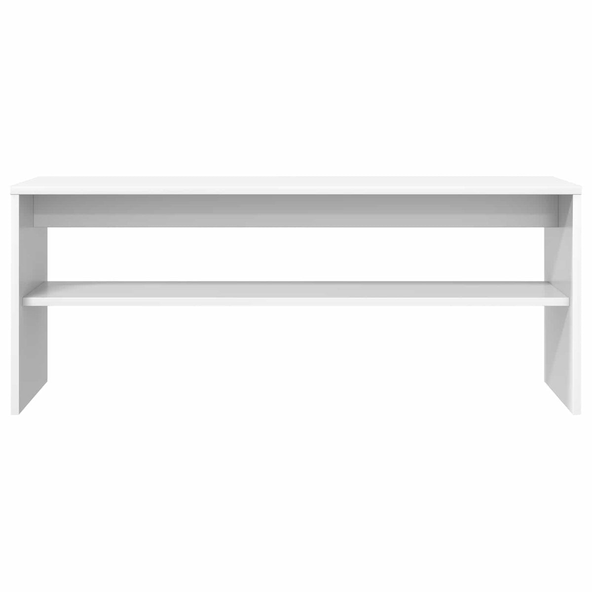 TV-Schränk 100 x 30 x 40 cm Weiß Holzwerkstoff