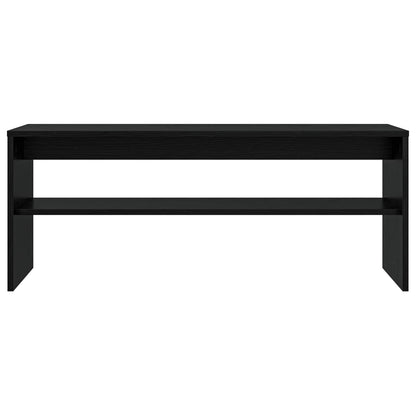 TV-Schränk 100 x 30 x 40 cm Schwarz Eichen-Optik Holzwerkstoff