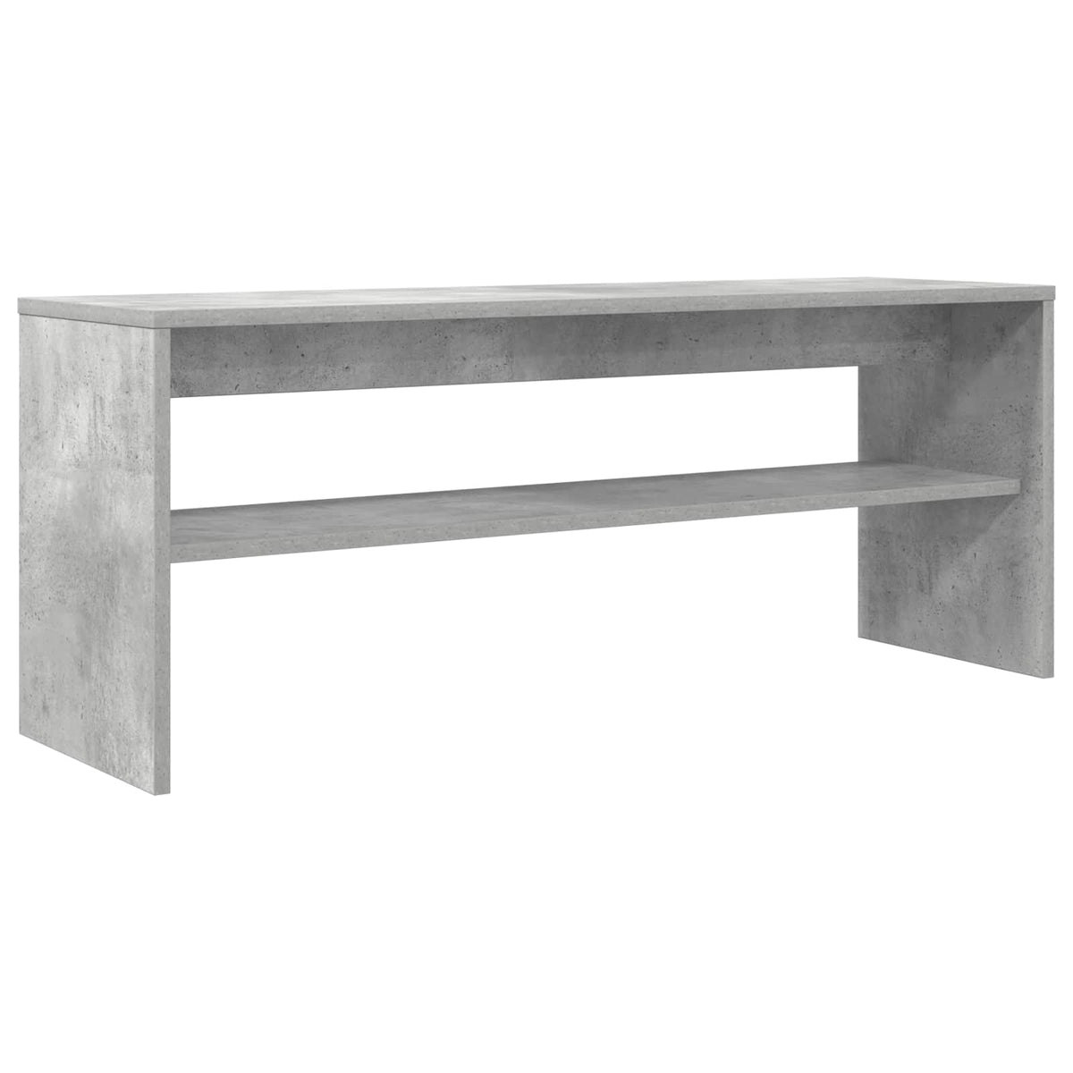 TV-Schränk 100 x 30 x 40 cm Beton Grau Holzwerkstoff
