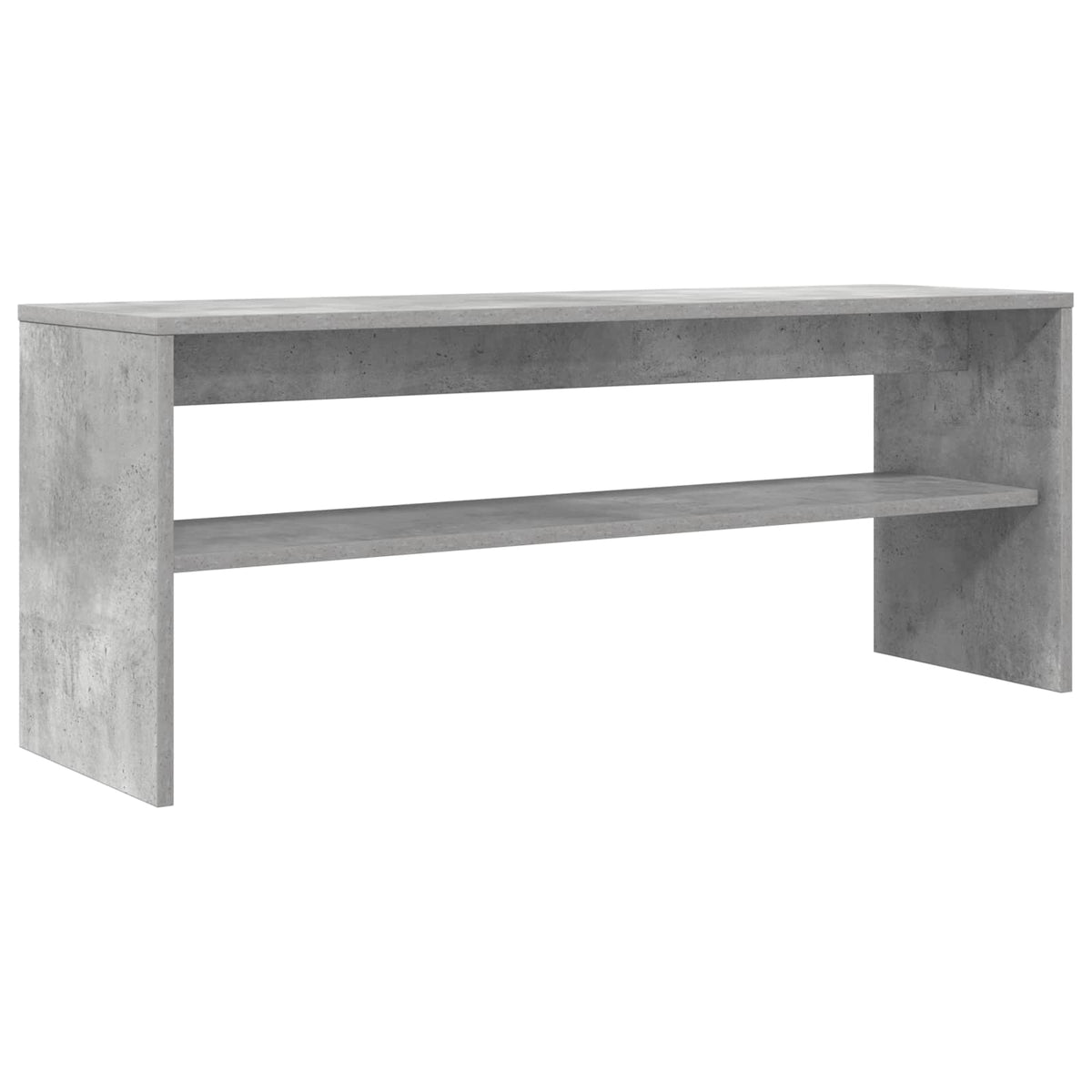 TV-Schränk 100 x 30 x 40 cm Beton Grau Holzwerkstoff