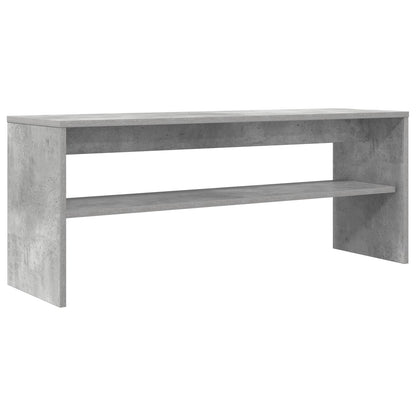 TV-Schränk 100 x 30 x 40 cm Beton Grau Holzwerkstoff