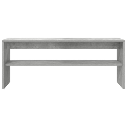 TV-Schränk 100 x 30 x 40 cm Beton Grau Holzwerkstoff
