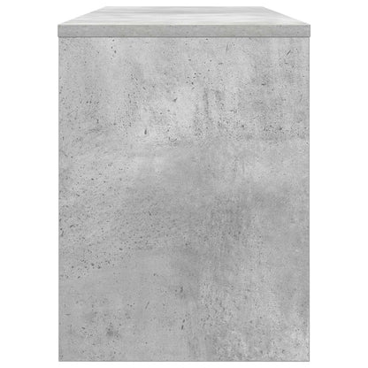 TV-Schränk 100 x 30 x 40 cm Beton Grau Holzwerkstoff