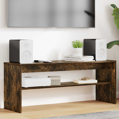TV-Schränk 100 x 30 x 40 cm Räuchereiche Holzwerkstoff