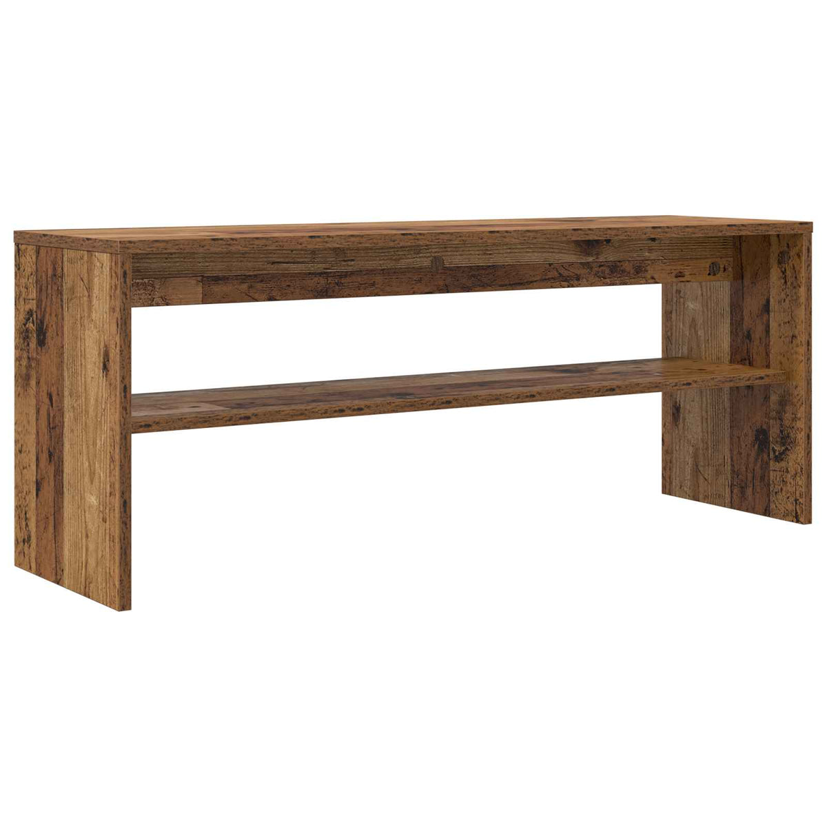TV-Schränk 100 x 30 x 40 cm Altholz Holzwerkstoff