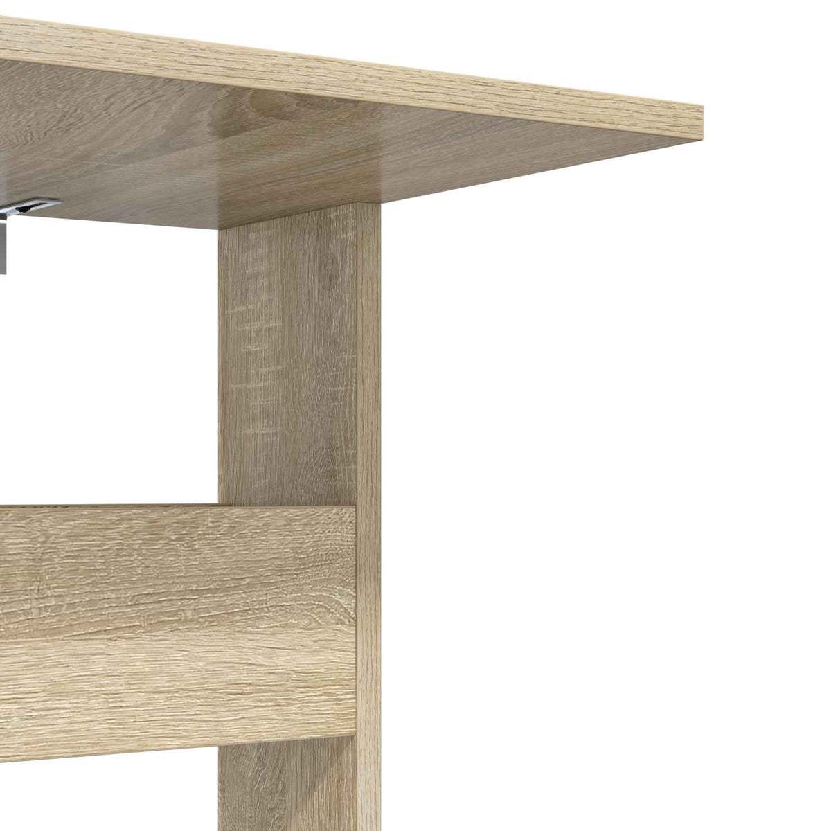 Beistelltisch Sonoma-Eiche 40 x 35 x 60,5 cm Holzwerkstoff