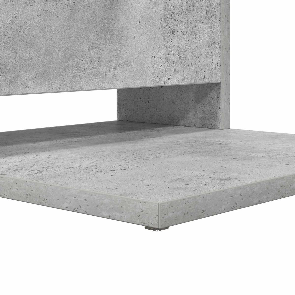 Beistelltisch Betongrau 40 x 35 x 60,5 cm Holzwerkstoff