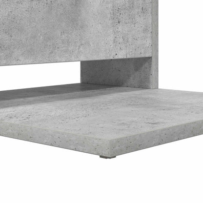 Beistelltisch Betongrau 40 x 35 x 60,5 cm Holzwerkstoff