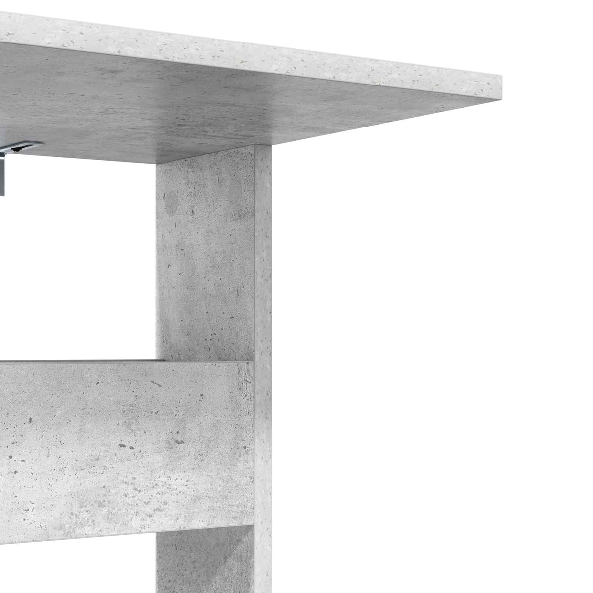 Beistelltisch Betongrau 40 x 35 x 60,5 cm Holzwerkstoff
