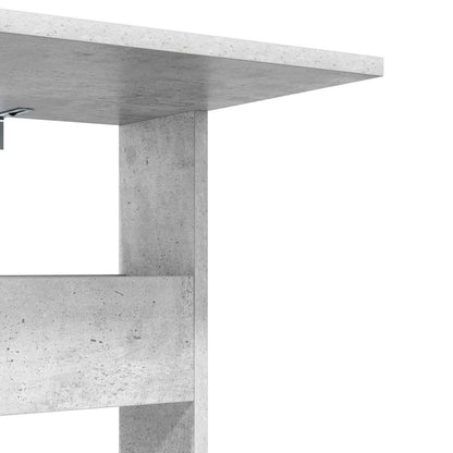 Beistelltisch Betongrau 40 x 35 x 60,5 cm Holzwerkstoff