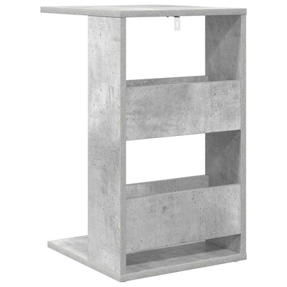 Beistelltisch Betongrau 40 x 35 x 60,5 cm Holzwerkstoff