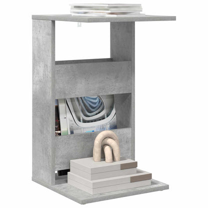 Beistelltisch Betongrau 40 x 35 x 60,5 cm Holzwerkstoff