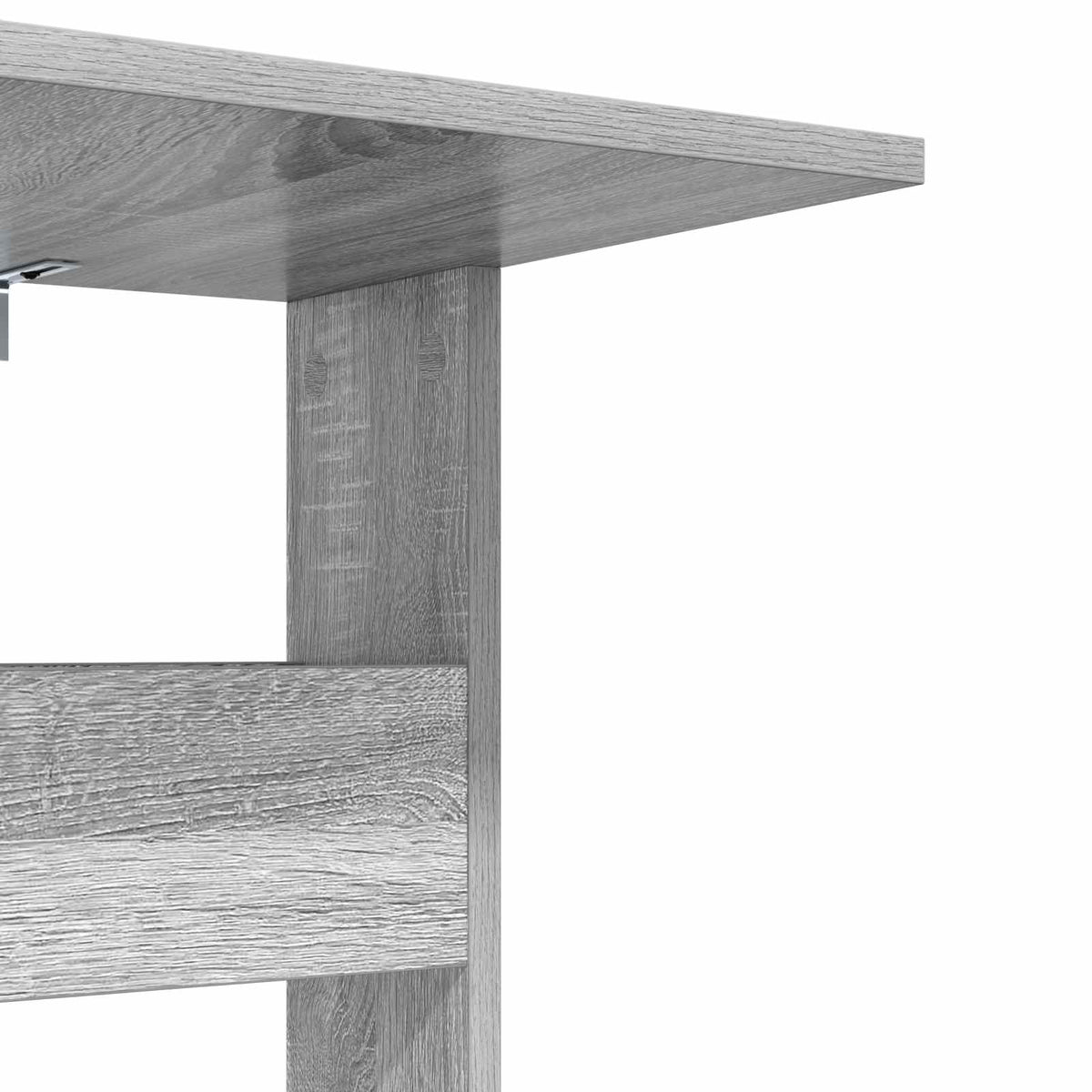Beistelltisch Sonoma-Grau 40 x 35 x 60,5 cm Holzwerkstoff