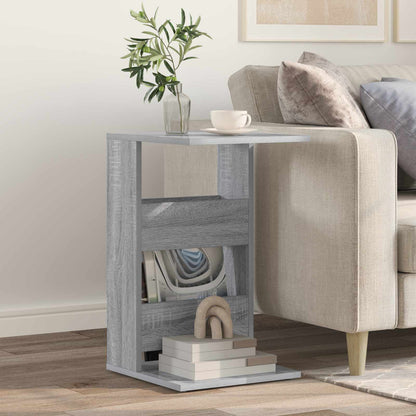 Beistelltisch Sonoma-Grau 40 x 35 x 60,5 cm Holzwerkstoff